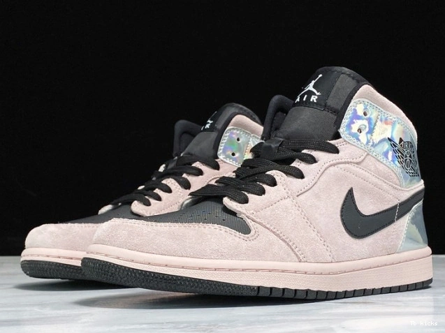 Rep TBK (W) Iridescent Mid Dirty Powder Jordan Air BQ6472-602 1 0726